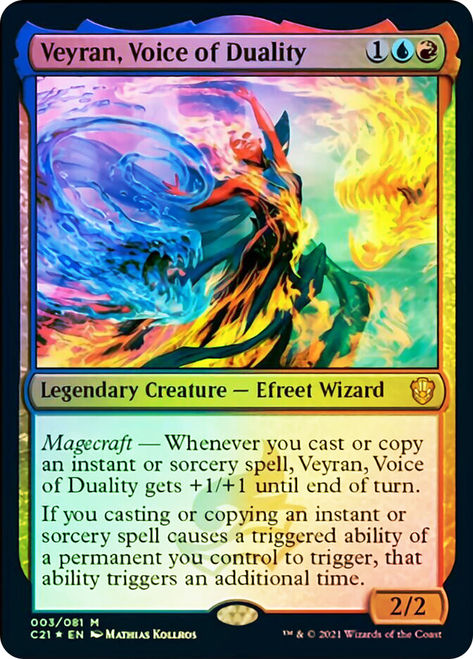Veyran, Voice of Duality (C21) / Foil