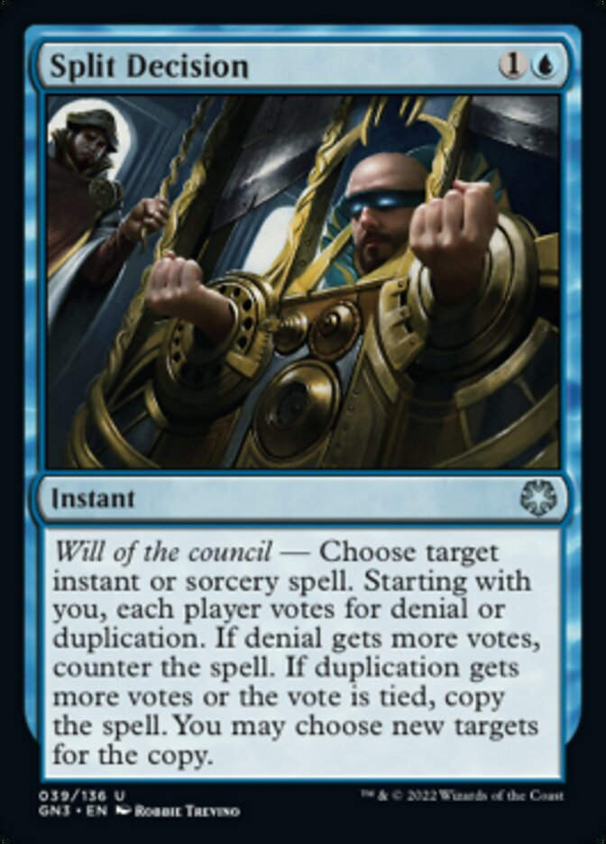 Split Decision (GN3)