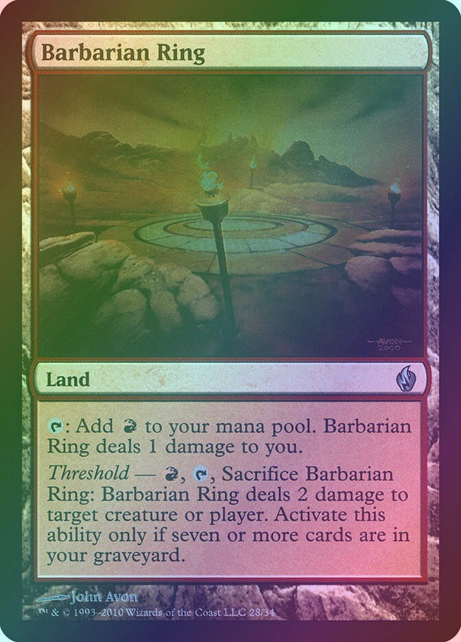 Barbarian Ring (PD2) (28) / Foil