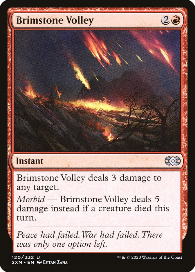 Brimstone Volley (2XM) (120)