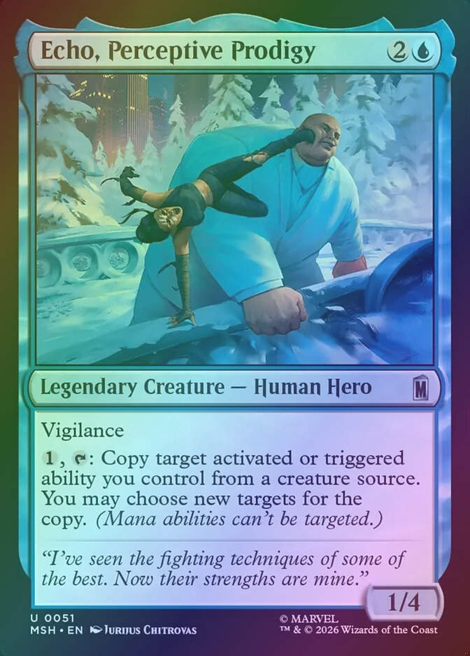 Echo, Perceptive Prodigy (MSH) (51) / Foil
