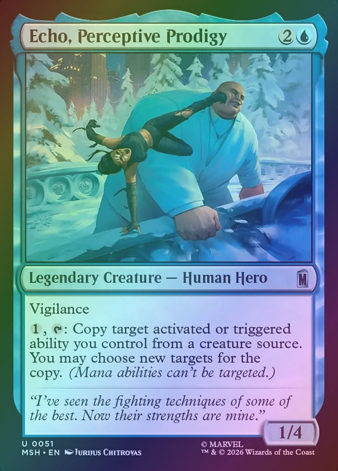 Echo, Perceptive Prodigy (MSH) (51) / Foil