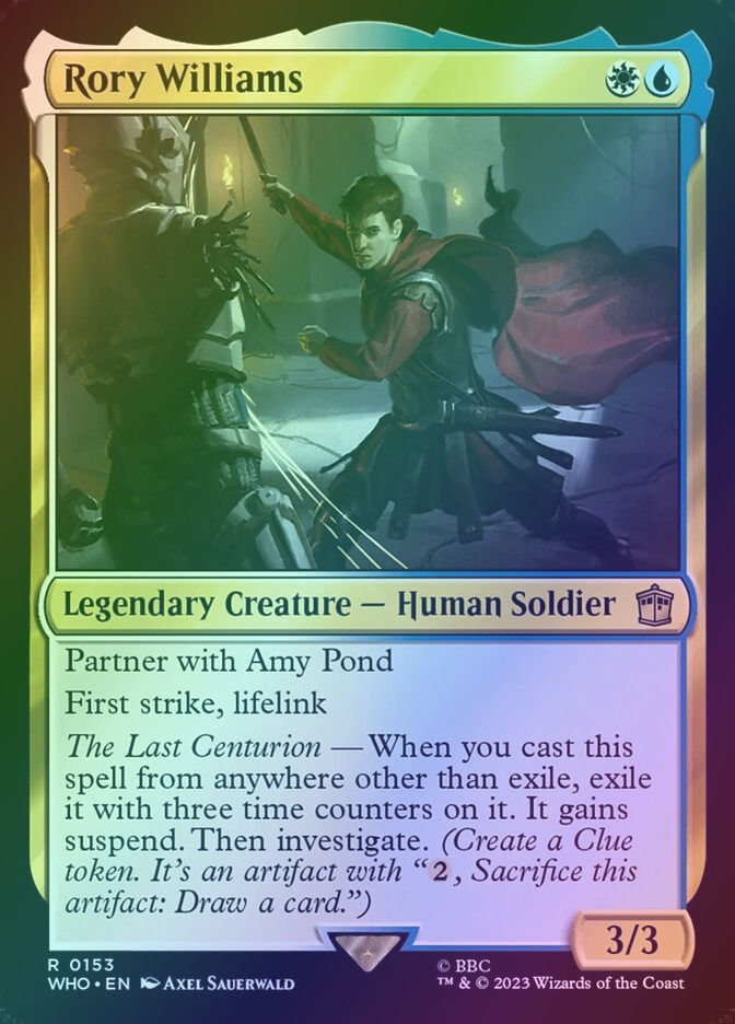 Rory Williams (WHO) (153) / Foil