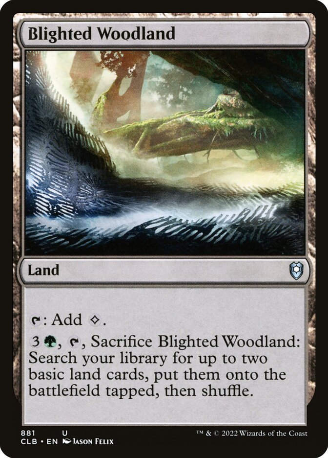 Blighted Woodland (CLB) (881)