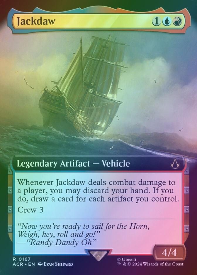 Jackdaw (ACR) (167) / Extended Art / Foil