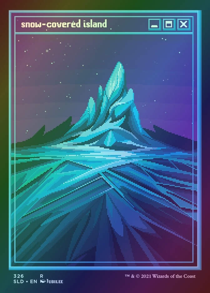 Snow-Covered Island (SLD) (326) / Foil