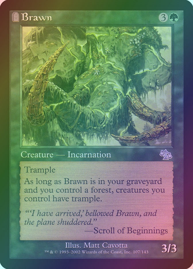 Brawn (JUD) (107) / Foil