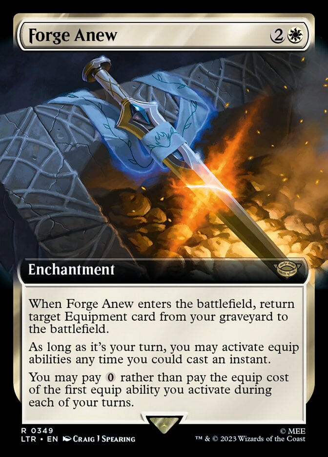Forge Anew (LTR) (349) / Extended Art