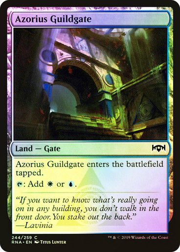 Azorius Guildgate (RNA) (244) / Foil
