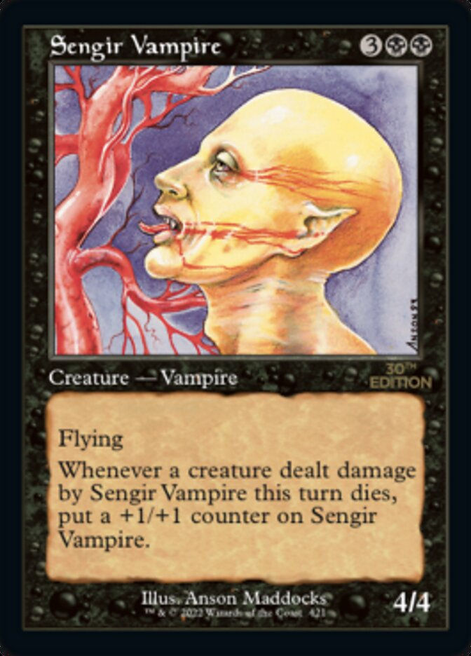 Sengir Vampire (30a) / Retro Frame