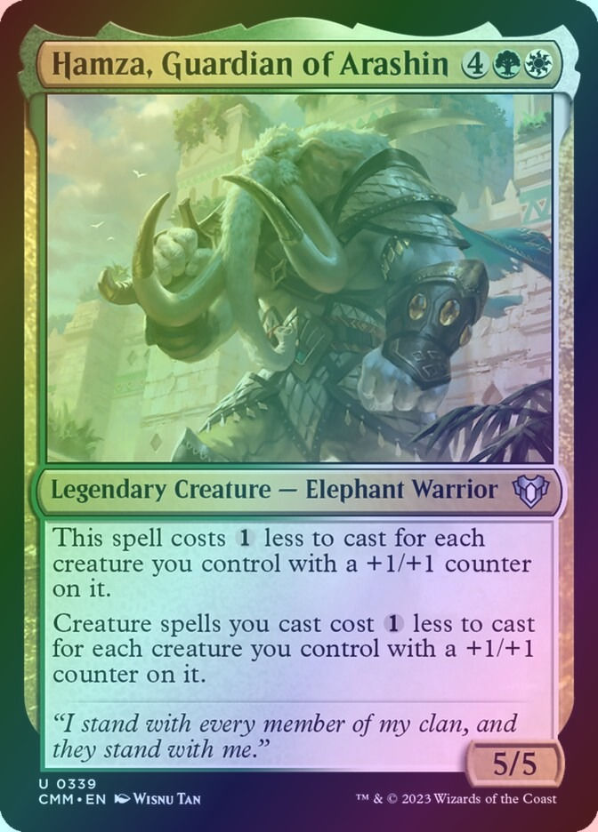 Hamza, Guardian of Arashin (CMM) (339) / Foil