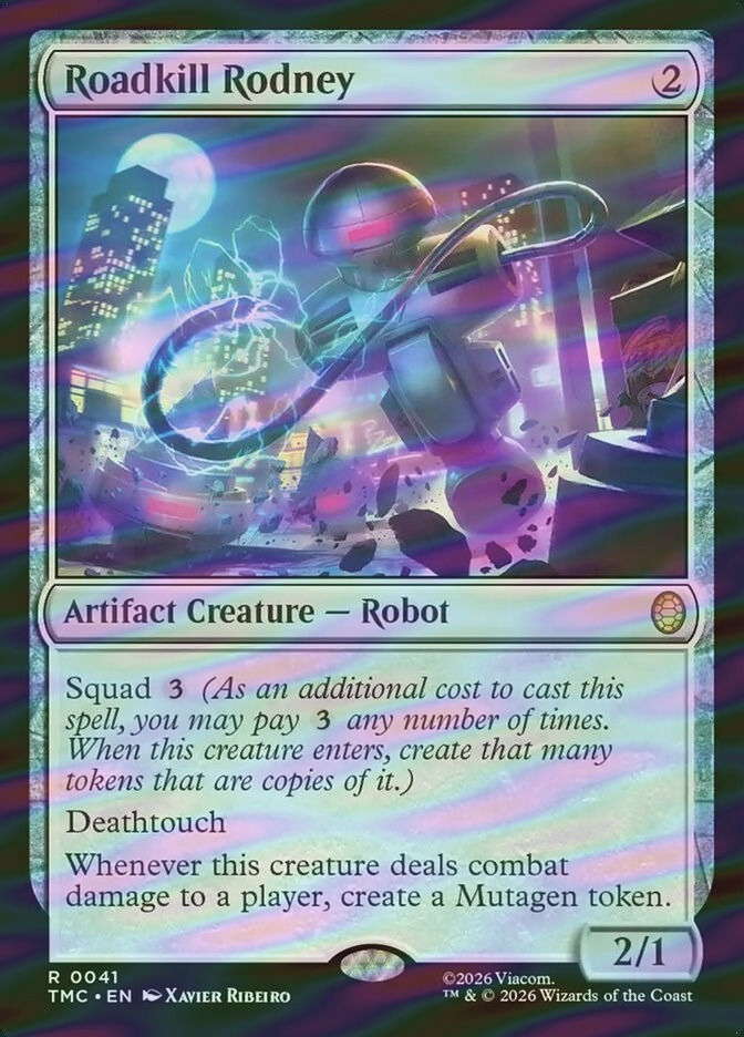 Roadkill Rodney (TMC) (41) / Surge Foil