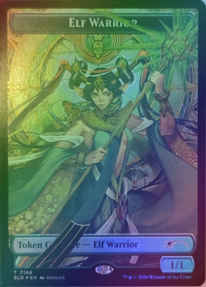 Elf Warrior (SLD) (7168) / Foil