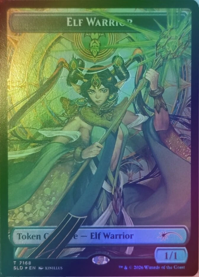 Elf Warrior (SLD) (7168) / Foil