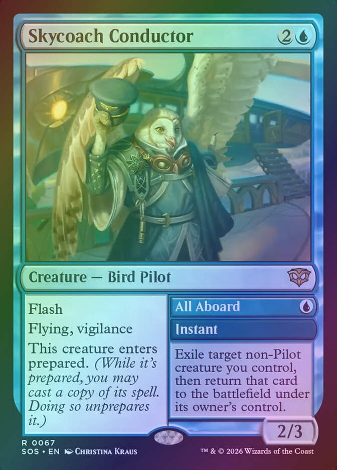 Skycoach Conductor // All Aboard (SOS) (67) / Foil