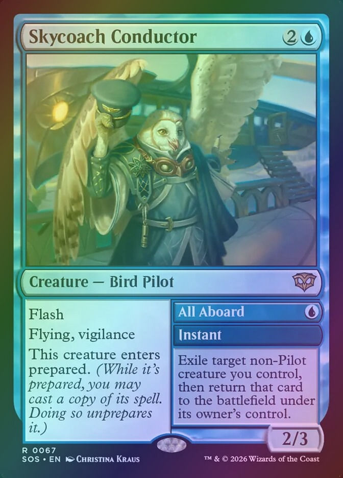 Skycoach Conductor // All Aboard (SOS) (67) / Foil