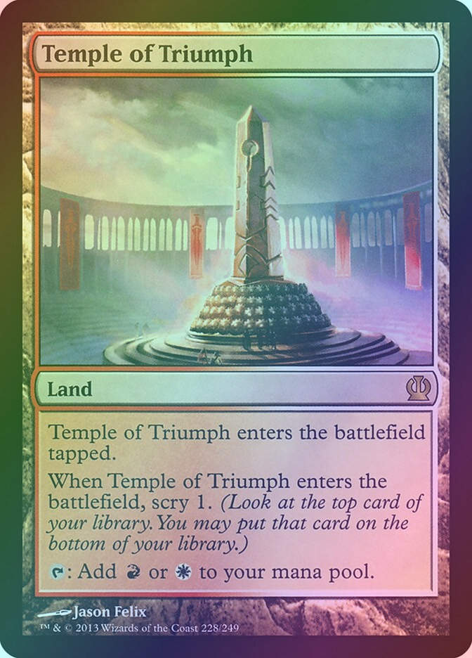 Temple of Triumph (THS) (228) / Foil