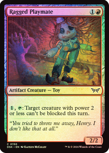 Ragged Playmate (DSK) (150) / Foil
