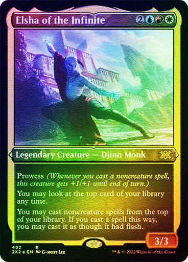 Elsha of the Infinite (2X2) / Etched Foil