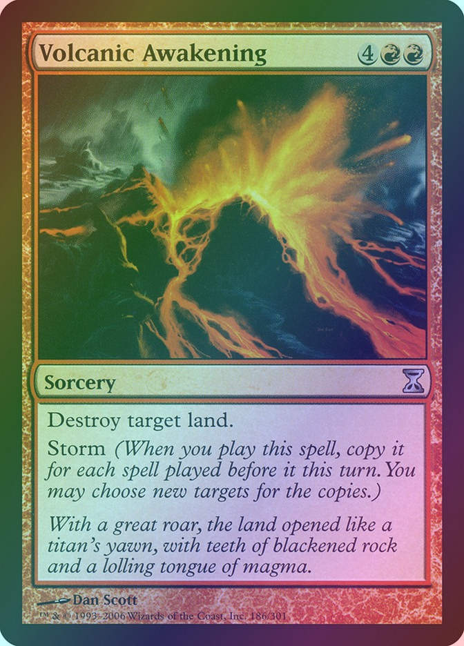 Volcanic Awakening (TSP) (186) / Foil