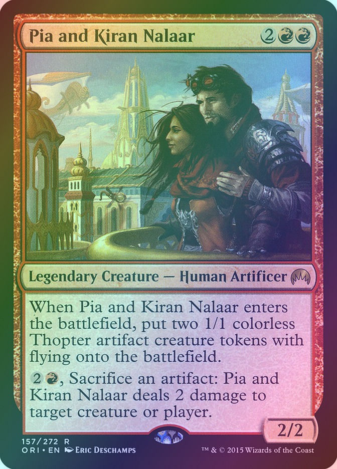 Pia and Kiran Nalaar (ORI) (157) / Foil
