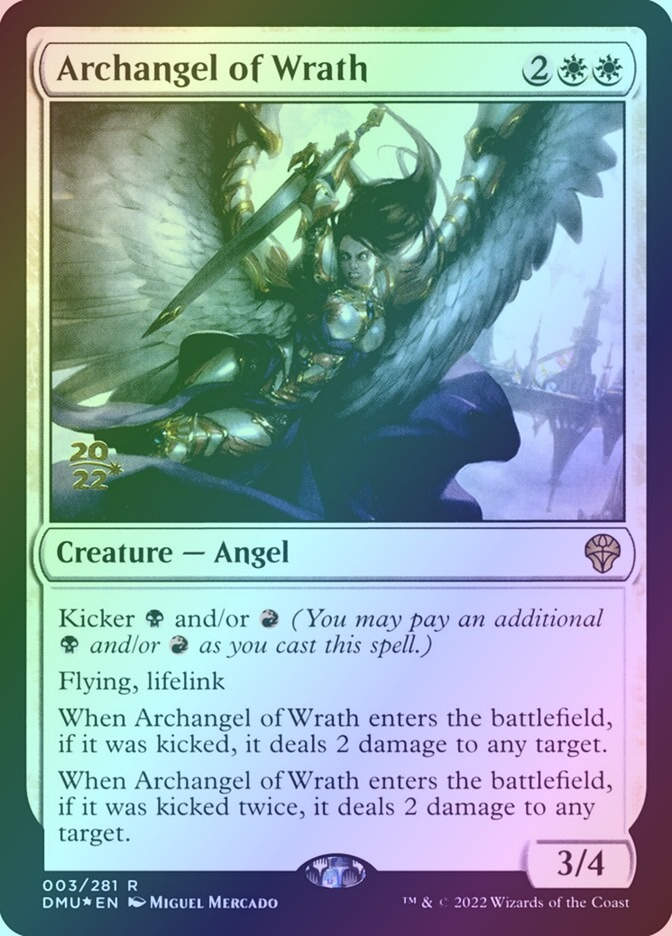 Archangel of Wrath (PDMU) (3s) / Foil