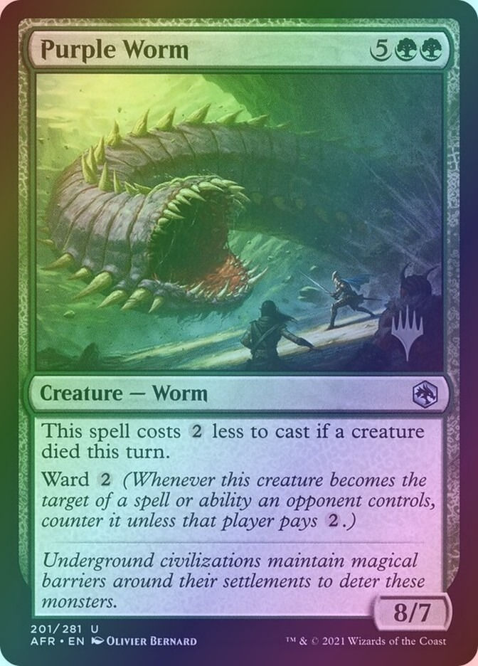 Purple Worm (PAFR) (201p) / Foil