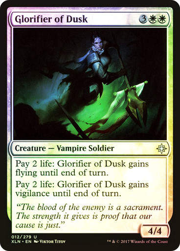 Glorifier of Dusk (XLN) (12) / Foil