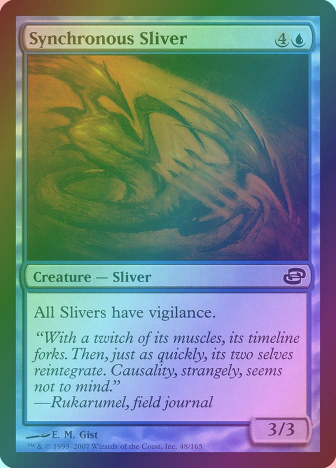 Synchronous Sliver (PLC) (48) / Foil