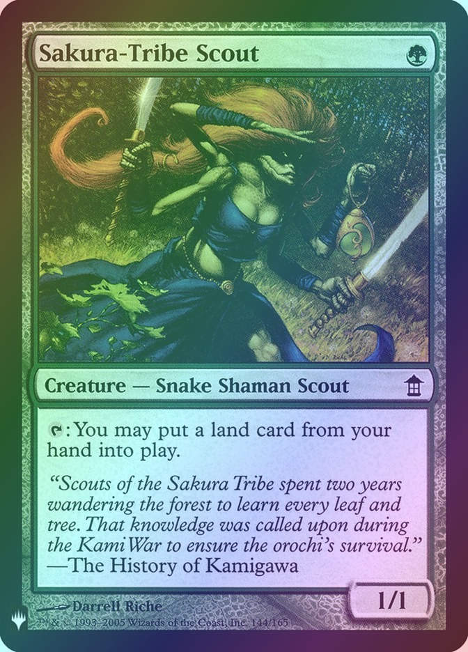 Sakura-Tribe Scout (PLST) (SOK-144) / Foil