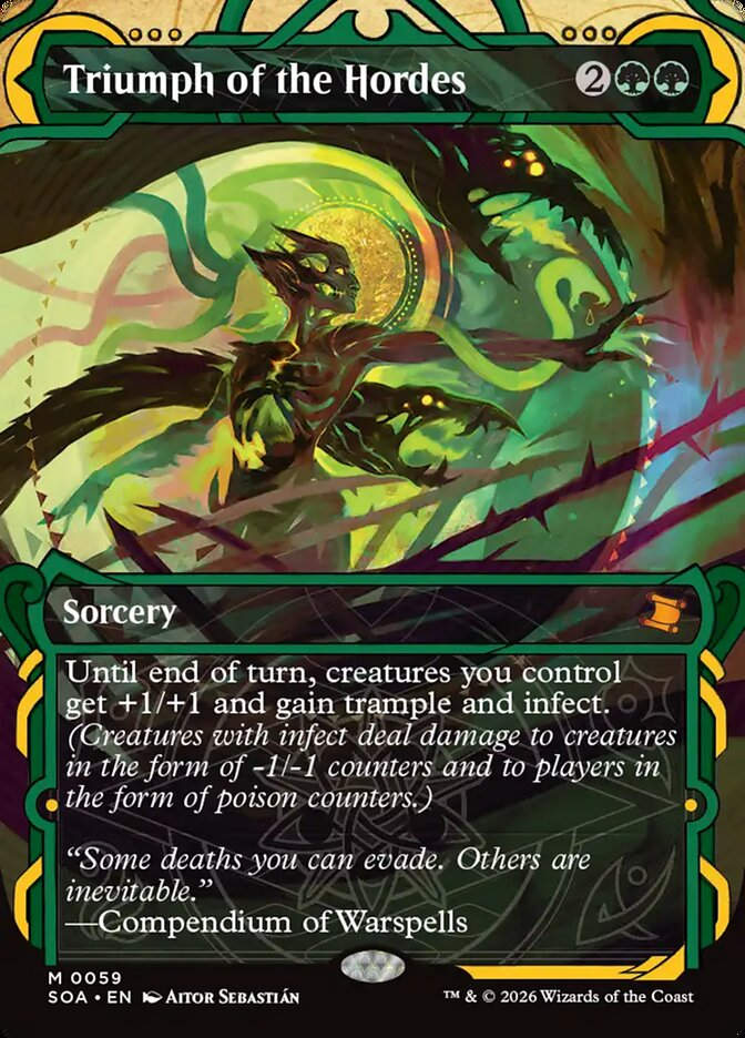 Triumph of the Hordes (SOA) (59) / Borderless / Showcase