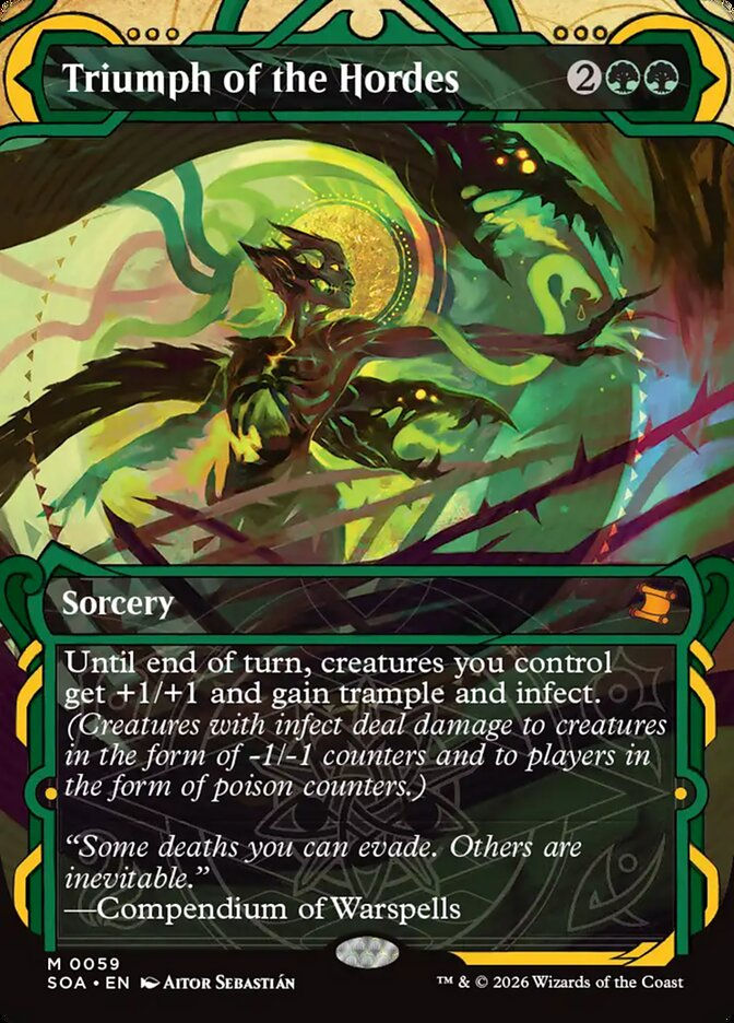 Triumph of the Hordes (SOA) (59) / Borderless / Showcase