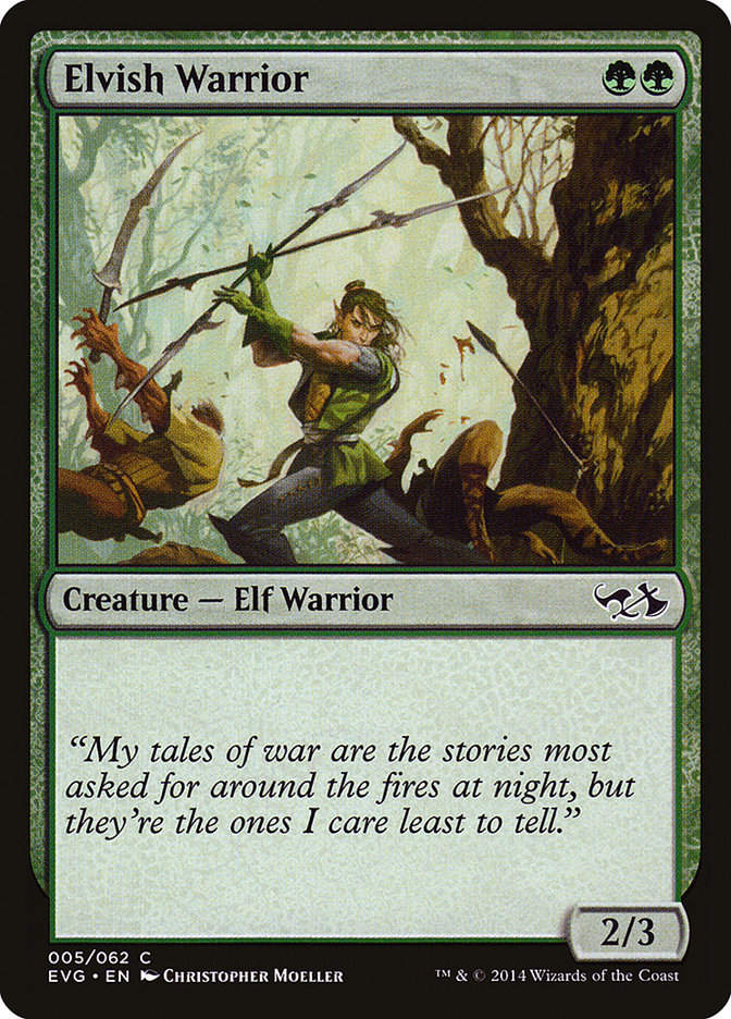 Elvish Warrior (EVG) (5)