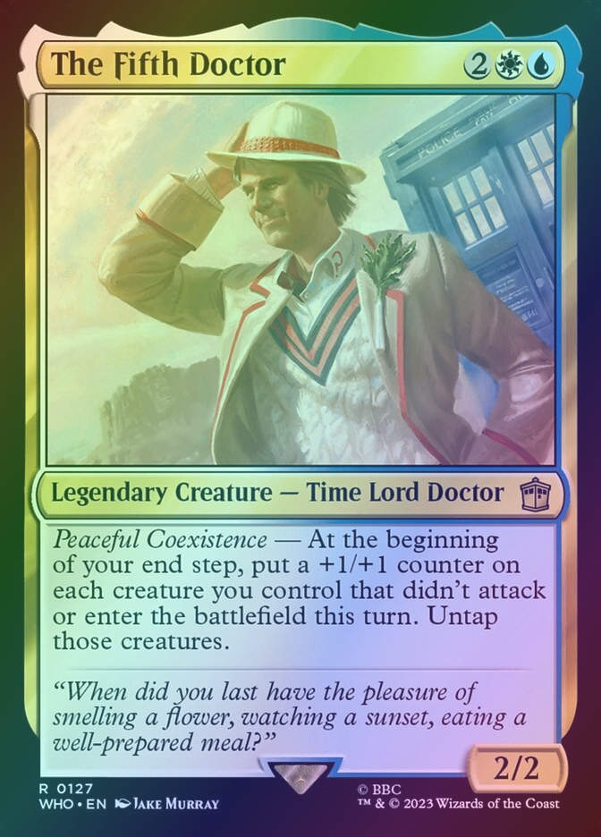The Fifth Doctor (WHO) (127) / Foil