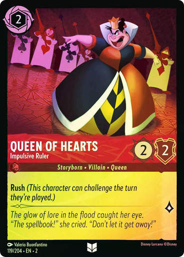 Queen of Hearts - Impulsive Ruler (LOR_ROF) / Foil