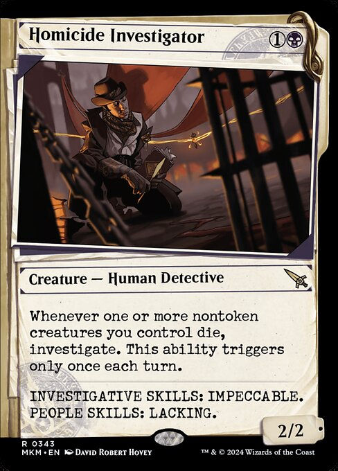 Homicide Investigator (mkm) (343) / Showcase