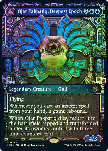 Ojer Pakpatiq, Deepest Epoch // Temple of Cyclical Time (lci) / Showcase / Foil