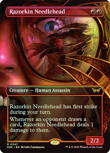 Razorkin Needlehead (DSK) (347) / Foil / Borderless