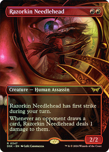 Razorkin Needlehead (DSK) (347) / Foil / Borderless