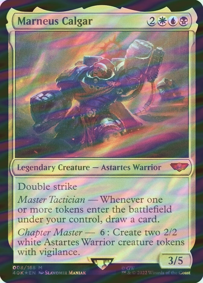 Marneus Calgar (40K) (8) / Surge Foil