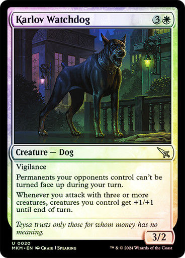 Karlov Watchdog (mkm) (20) / Foil
