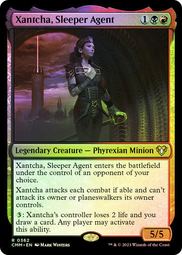 Xantcha, Sleeper Agent (cmm) / Foil