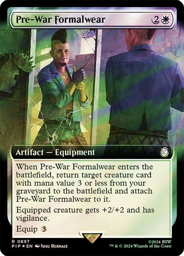 Pre-War Formalwear (pip) (897) / Extended Surge Foil