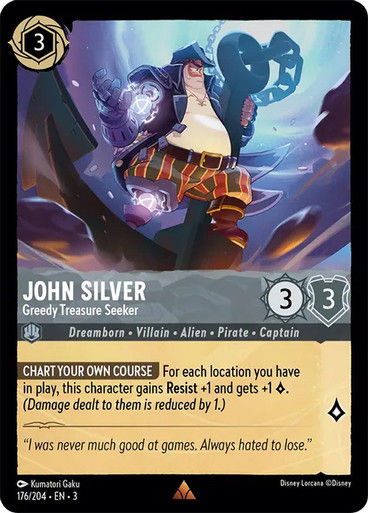 John Silver - Greedy Treasure Seeker (LOR_ITI)