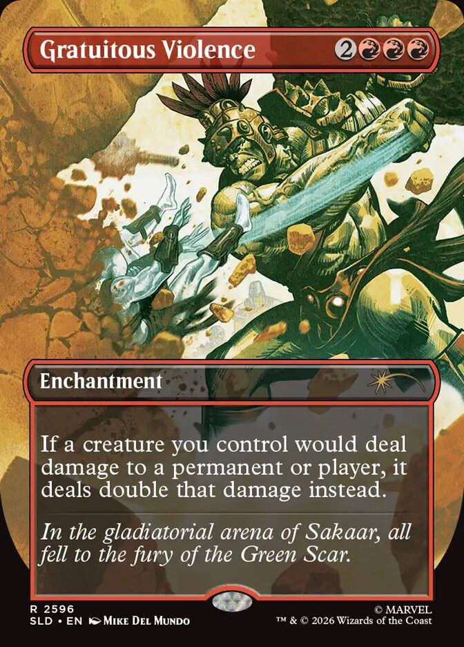 Gratuitous Violence (SLD) (2596) / Borderless