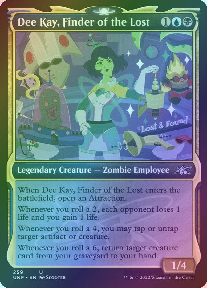 Dee Kay, Finder of the Lost (UNF) (259) / Showcase / Foil
