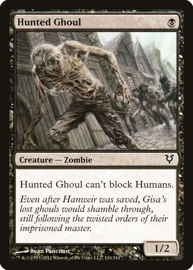 Hunted Ghoul (AVR) (110) / Foil