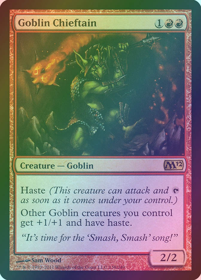 Goblin Chieftain (M12) (138) / Foil