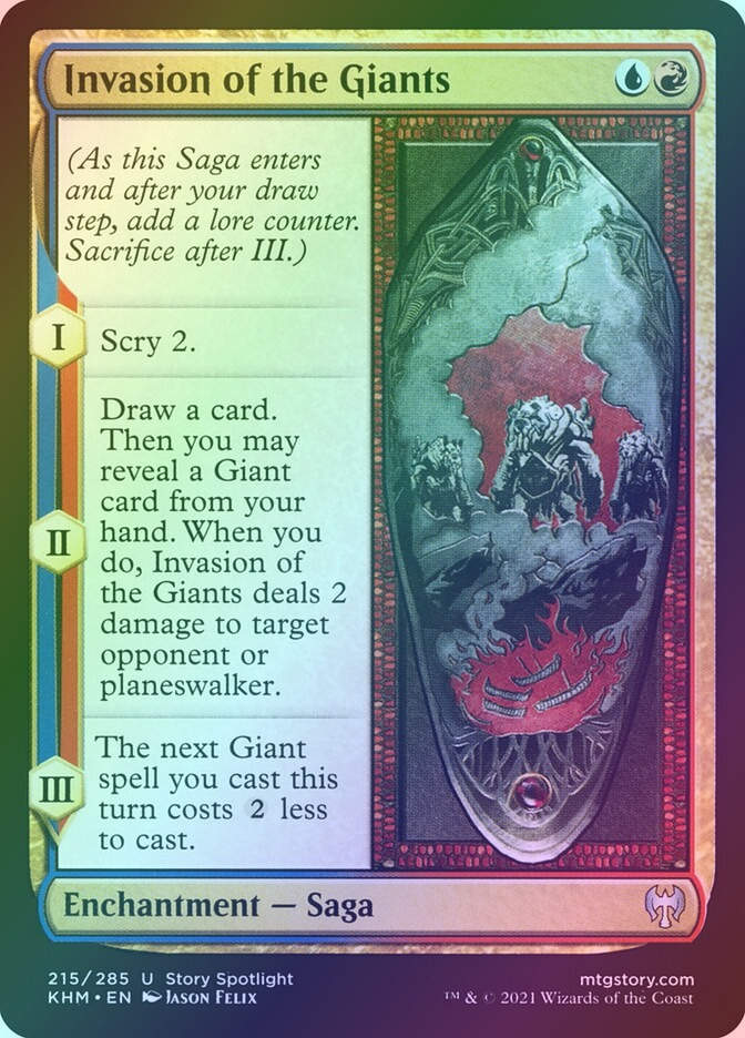 Invasion of the Giants (KHM) (215) / Foil