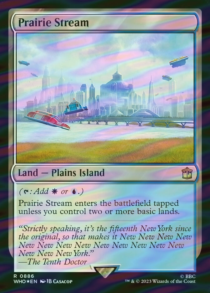 Prairie Stream (WHO) (886) / Surge Foil